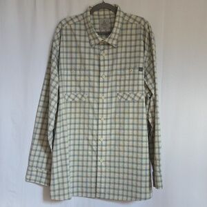 Ascend Blue & Yellow Mens Shirt.  Size 2XL